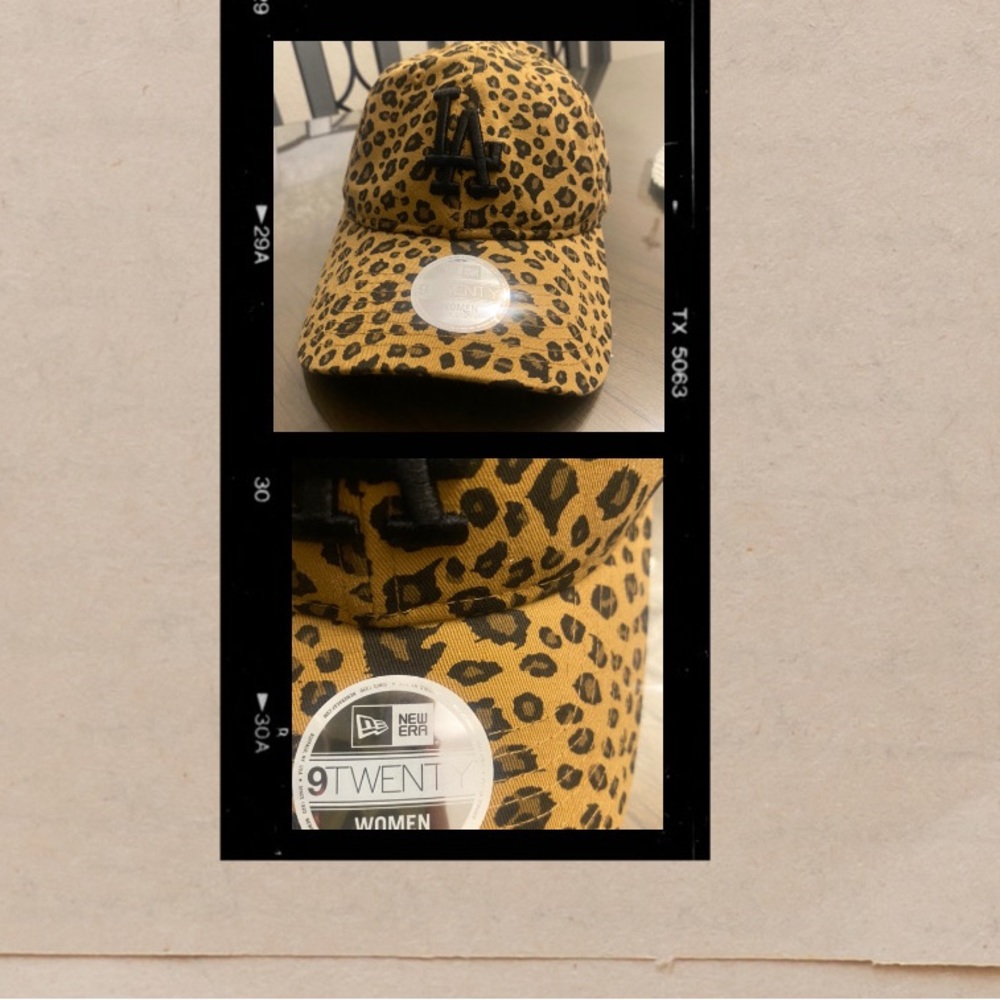 Los Angeles Dodgers cheetah hat